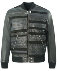 DIESEL - L-Roger Biker Leather Jacket - Lyst