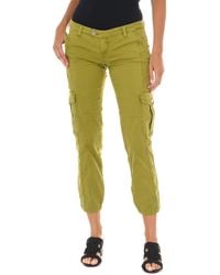 Met - Long Trousers With Narrow Cut And Elastic Hems 70Dbf0646-R216 - Lyst