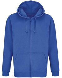 Sol's - Adult Carter Full Zip Hoodie (Royal) - Lyst