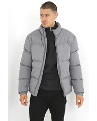 Brave Soul - Funnel Neck Padded Jacket - Lyst