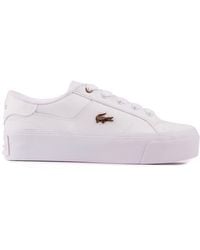Lacoste - Ziane Platform Trainers - Lyst