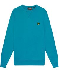 Lyle & Scott - Brand Logo Leisure Sweatshirt Cotton - Lyst