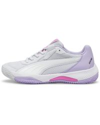 PUMA - Mesh Rubber Padel Trainers - Lyst