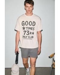 Grimelange - Printed Crew Neck T-Shirt - Lyst