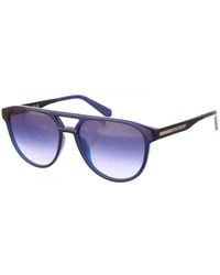 Calvin Klein - Oval-Shaped Acetate Sunglasses Ckj21625S - Lyst