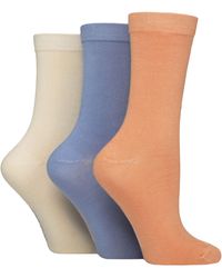 Sock Shop - 3 Pack Ladies Plain Bamboo Socks - Lyst