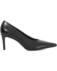 Dune - Dune Aspirierende Leder Damen Schwarze Schuhe - Lyst