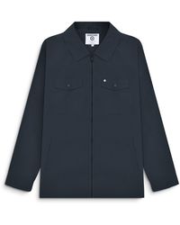 Lambretta - Overshirt Kalmar Zip Fasten Jacket Textile - Lyst
