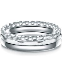 Eastside - Stainless Steel Ring - Lyst