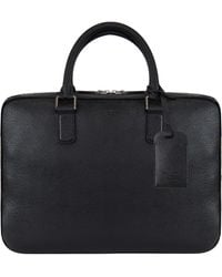 Giorgio Armani - Briefcase Bag Leather - Lyst