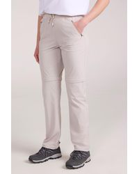 Mountain Warehouse - 'Explorer' Trousers Quick Drying Uv Protection Hiking Pants Polyamide - Lyst