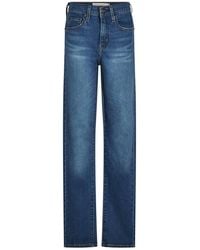 Levi's - Levi's High Rise Straight Leg Jeans - Lyst