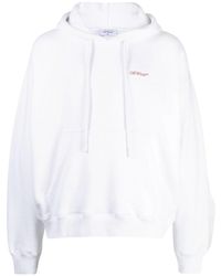 Off-White c/o Virgil Abloh - Scratch Tab Skate Fit Hoodie Cotton - Lyst