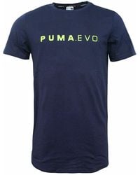 PUMA - Evo Long Line Drycell Short Sleeve T-Shirt 572452 06 Dd21 - Lyst
