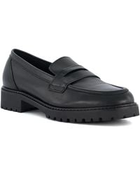 Dune - Wf Gild Wide Fit Cleated Penny Loafers - Lyst
