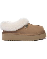 EverAu Australia - Ever Au Topknot Leather Slippers - Lyst