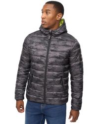 Crosshatch - Gattering Camo Jacket (Charcoal Camo) - Lyst