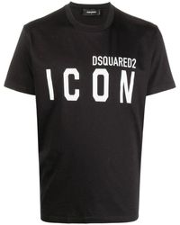 DSquared² - Icon Print T -shirt - Lyst