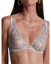 Aubade - Magnetic Spell Sheer Triangle Bra - Lyst
