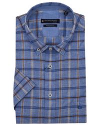 Giordano - Regular Fit Checl Shirt Check - Lyst