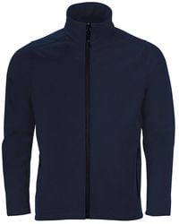 Sol's - Race Full Zip Water Repellent Softshell Jacket (French) - Lyst