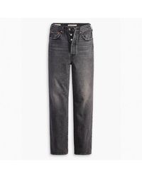 Levi's - Levi's Ribcage Straight Ankle Noe Dar - Lyst