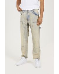 Brave Soul - Light Loose Fit Carpenter Style Denim Jeans - Lyst