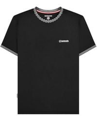 Lambretta - Two Tone Ringer T-Shirt Cotton - Lyst
