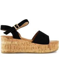 V.Gan - Vegan Gotu Cork Wedge Sandals - Lyst