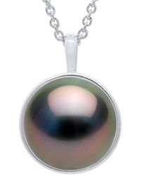 Ateliers Saint Germain - Necklace Beaded Pendant Surroundings Covered With Diamonds - Lyst