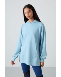 TOMMY LIFE - Oversized Printed Hooded Sweatshirt - Lyst