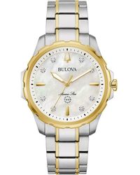 Bulova - Marine Star Watch 98P227 Material_Stainless_Steel - Lyst