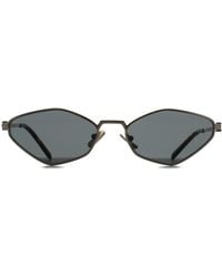 Miu Miu - Oval Pale Dark Mu56Zs Metal - Lyst