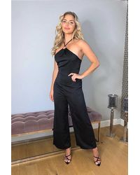 Urban Bliss - Halter Neck O Ring Jumpsuit - Lyst