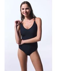 Penti - Shay Crochet Detail Swimsuit - Lyst