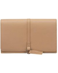 NiNa Amora - 'Floriana' Latte Leather Purse - Lyst