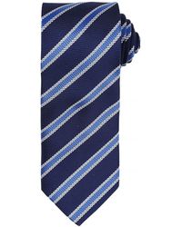 PREMIER - Waffle Stripe Formal Business Tie /Royal) - Lyst
