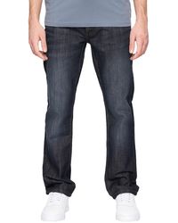 Crosshatch - New Embossed Techno Jeans - Lyst