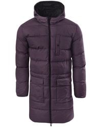 Soulstar - Ag04 Longline Padded Puffer Jacket - Lyst