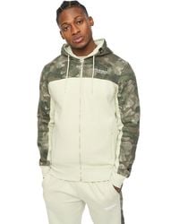 Crosshatch - Branton Full Zip Hoodie (Light) - Lyst