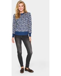 Saint Tropez - Pullover Regular Fit Dark - Lyst