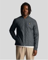 Lyle & Scott - Branded Short Lightweight Jacket - Lyst