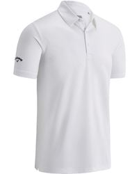 Callaway Apparel - Swing Tech Solid Colour Polo Shirt (Bright) - Lyst