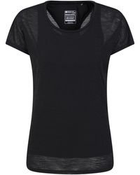 Mountain Warehouse - Double Layer T-Shirt Breathable Quick Dry Stretchy Sports Tee - Lyst