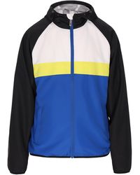 Mo - Anorak Herren Königsblau Colorblock - Lyst