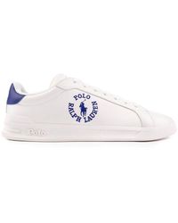 Ralph Lauren - Polo Heritage Circle Logo Sneakers - Lyst