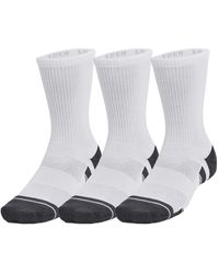 Under Armour - Adult Performance Tech Crew Socks (Pack Of 3) - Lyst