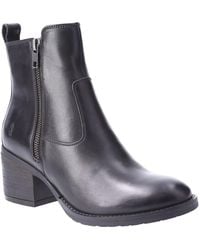 Hush Puppies - Helena Leather Boots - Lyst
