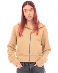 Palm Angels - The Palm Zip Fitted Hoody - Lyst