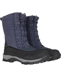 Mountain Warehouse - 'Park' Snow Boots Sherpa Lined Proof Winter Shoes Textile - Lyst